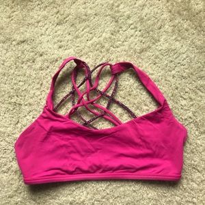 Lululemon Hot Pink Sports Bra